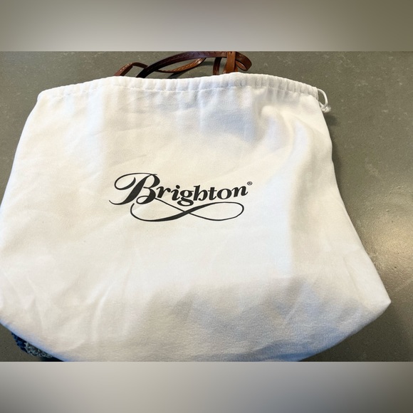 NEW Brighton Straw Stripe Medium Handbag w/o tags - Picture 10 of 10